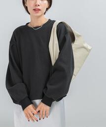 URBAN RESEARCH ROSSO WOMEN | タックスリーブジャガードスウェット(スウェット)