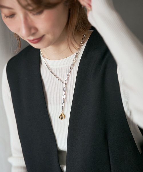 Spick & Span（スピックアンドスパン）の「Soierie/ソワリー Pome motif necklace（ネックレス・レディース・その他・FREE）」の2枚目の写真