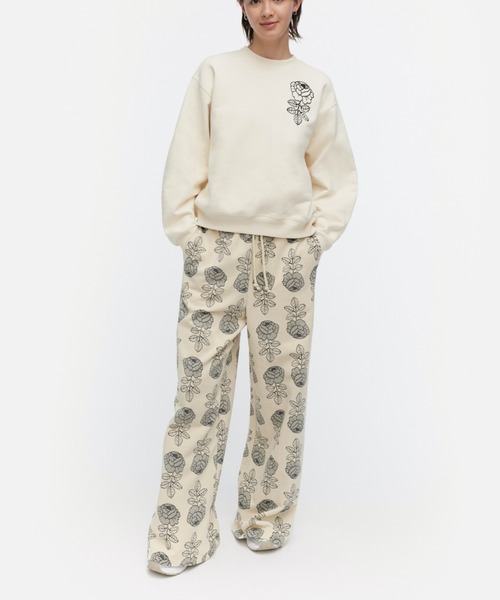 kioski】Puuska Vihkiruusu / pants（スウェットパンツ）｜marimekko