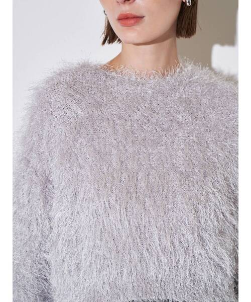 シャギーヤーンニット（ニット/セーター）｜ELENDEEK（エレンディーク