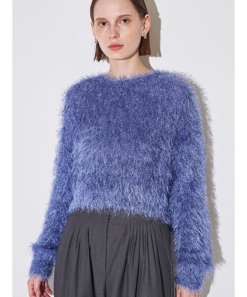 シャギーヤーンニット（ニット/セーター）｜ELENDEEK（エレンディーク