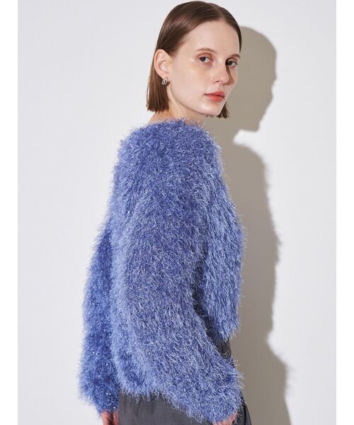 ELENDEEK シャギーヤーンニット Fサイズ ブラック　新品タグつき シャギーヤーンニット（ニット/セーター）｜ELENDEEK（エレンディーク