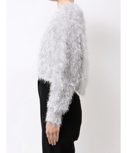 ELENDEEK（エレンディーク）の「シャギーヤーンニット（ニット/セーター・レディース・ブラック/アイボリー/ブルー/グレー・FREE）」の21枚目の写真