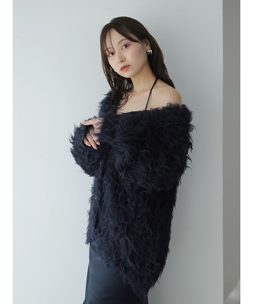 シャギーカーディガン（カーディガン/ボレロ）｜SNIDEL（スナイデル