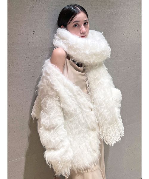 シャギーカーディガン（カーディガン/ボレロ）｜SNIDEL（スナイデル