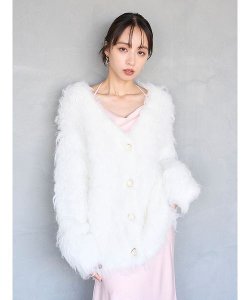 シャギーカーディガン（カーディガン/ボレロ）｜SNIDEL（スナイデル