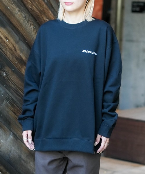Dickies(ディッキーズ)の「【DICKIES/ディッキーズ】裏起毛 バック刺繍 スウェットトレーナー(スウェット・メンズ・ブラック系その他2/ブルー系その他2/グレー系その他/ブラック系その他・X-LARGE/MEDIUM/LARGE)」の10枚目の写真