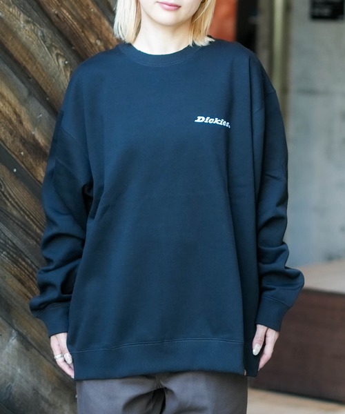 Dickies(ディッキーズ)の「【DICKIES/ディッキーズ】裏起毛 バック刺繍 スウェットトレーナー(スウェット・メンズ・ブラック系その他2/ブルー系その他2/グレー系その他/ブラック系その他・X-LARGE/MEDIUM/LARGE)」の11枚目の写真