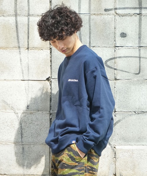 DICKIES/ディッキーズ】裏起毛 バック刺繍 スウェットトレーナー