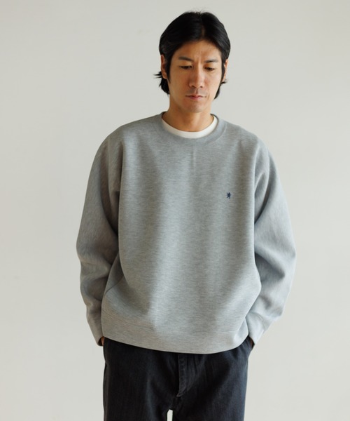 GYMPHLEX(ジムフレックス)の「Gymphlex / DDN_CREW NECK P.O.(スウェット・メンズ・チャコール/アイボリー・L)」の17枚目の写真