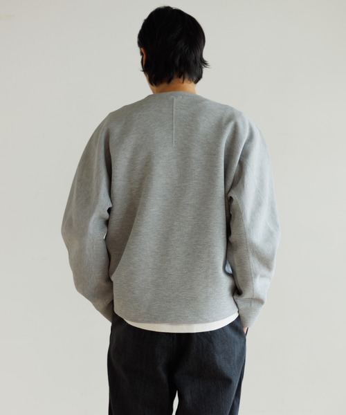 GYMPHLEX(ジムフレックス)の「Gymphlex / DDN_CREW NECK P.O.(スウェット・メンズ・チャコール/アイボリー・L)」の19枚目の写真