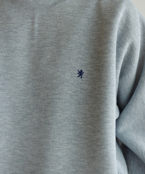 GYMPHLEX(ジムフレックス)の「Gymphlex / DDN_CREW NECK P.O.(スウェット・メンズ・チャコール/アイボリー・L)」の21枚目の写真