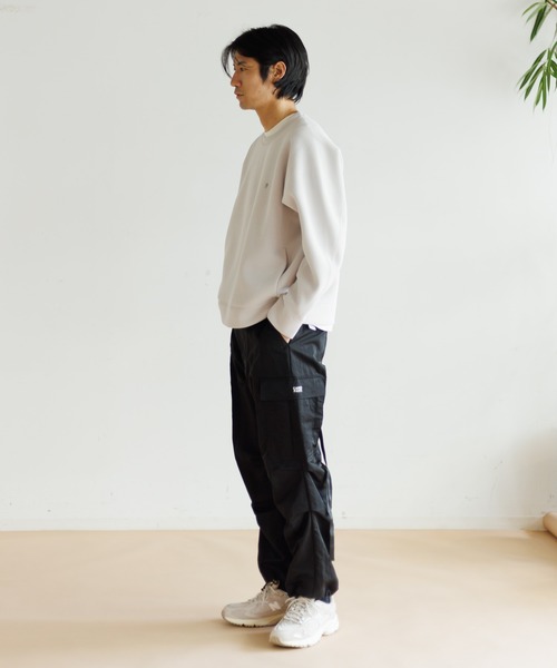 GYMPHLEX(ジムフレックス)の「Gymphlex / DDN_CREW NECK P.O.(スウェット・メンズ・チャコール/アイボリー・L)」の14枚目の写真