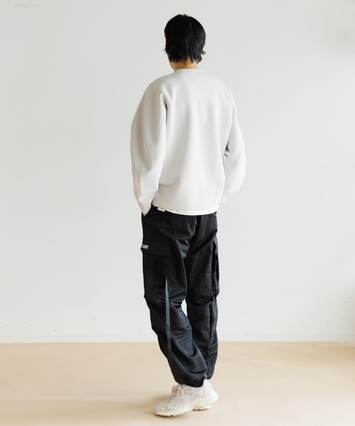 GYMPHLEX(ジムフレックス)の「Gymphlex / DDN_CREW NECK P.O.(スウェット・メンズ・チャコール/アイボリー・L)」の15枚目の写真