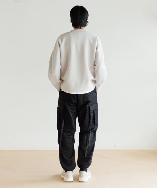 GYMPHLEX(ジムフレックス)の「Gymphlex / DDN_CREW NECK P.O.(スウェット・メンズ・チャコール/アイボリー・L)」の16枚目の写真