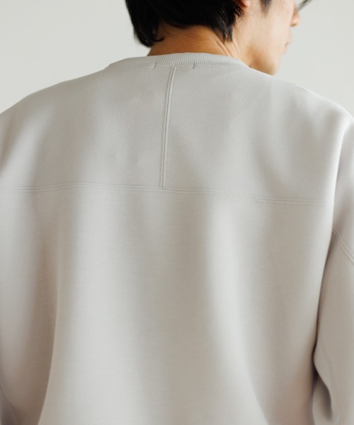 GYMPHLEX(ジムフレックス)の「Gymphlex / DDN_CREW NECK P.O.(スウェット・メンズ・チャコール/アイボリー・L)」の11枚目の写真