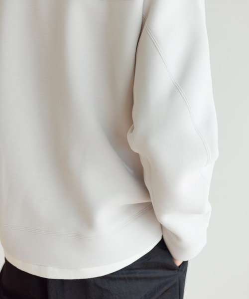 GYMPHLEX(ジムフレックス)の「Gymphlex / DDN_CREW NECK P.O.(スウェット・メンズ・チャコール/アイボリー・L)」の12枚目の写真