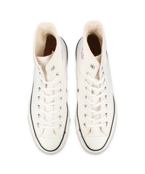 CONVERSE(コンバース)の「CONVERSE CANVAS ALL STAR J HI -MADE IN JAPAN- / コンバース キャンバス オールスター J HI -日本製- / 32067960(スニーカー・メンズ・ホワイト・23cm/23.5cm/24cm/24.5cm/25cm/25.5cm/26cm/26.5cm/27cm/27.5cm/28cm/29cm/30cm)」の2枚目の写真