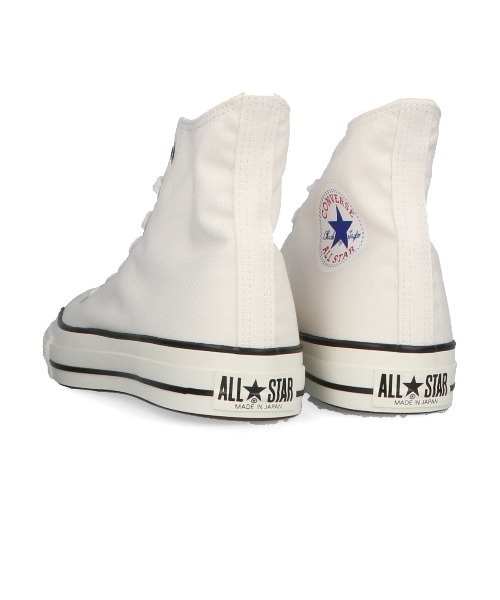 CONVERSE(コンバース)の「CONVERSE CANVAS ALL STAR J HI -MADE IN JAPAN- / コンバース キャンバス オールスター J HI -日本製- / 32067960(スニーカー・メンズ・ホワイト・23cm/23.5cm/24cm/24.5cm/25cm/25.5cm/26cm/26.5cm/27cm/27.5cm/28cm/29cm/30cm)」の3枚目の写真