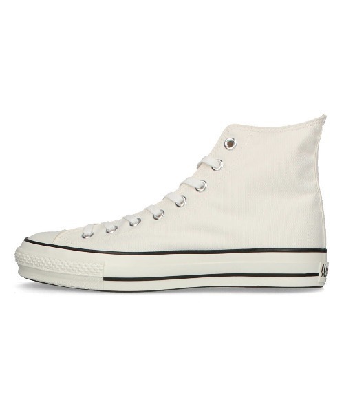 CONVERSE(コンバース)の「CONVERSE CANVAS ALL STAR J HI -MADE IN JAPAN- / コンバース キャンバス オールスター J HI -日本製- / 32067960(スニーカー・メンズ・ホワイト・23cm/23.5cm/24cm/24.5cm/25cm/25.5cm/26cm/26.5cm/27cm/27.5cm/28cm/29cm/30cm)」の4枚目の写真