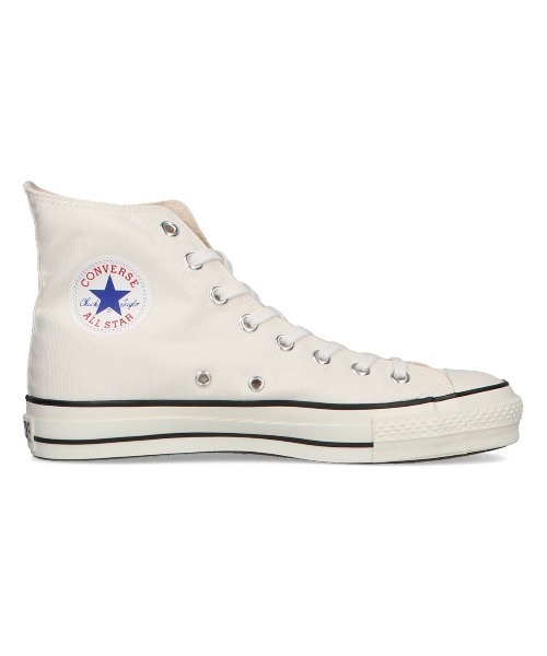 CONVERSE(コンバース)の「CONVERSE CANVAS ALL STAR J HI -MADE IN JAPAN- / コンバース キャンバス オールスター J HI -日本製- / 32067960(スニーカー・メンズ・ホワイト・23cm/23.5cm/24cm/24.5cm/25cm/25.5cm/26cm/26.5cm/27cm/27.5cm/28cm/29cm/30cm)」の5枚目の写真