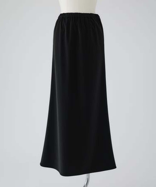 RIM.ARK（リムアーク）の「【RIM.ARK/リムアーク】Shimmer maxi SK/シマーマキシスカート（スカート・レディース・ブラック/ワイン・36/38）」の2枚目の写真