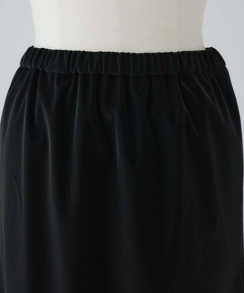 RIM.ARK（リムアーク）の「【RIM.ARK/リムアーク】Shimmer maxi SK/シマーマキシスカート（スカート・レディース・ブラック/ワイン・36/38）」の7枚目の写真