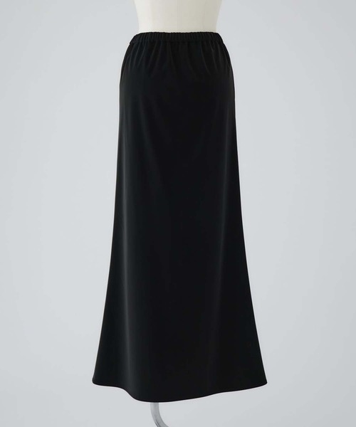 RIM.ARK（リムアーク）の「【RIM.ARK/リムアーク】Shimmer maxi SK/シマーマキシスカート（スカート・レディース・ブラック/ワイン・36/38）」の4枚目の写真