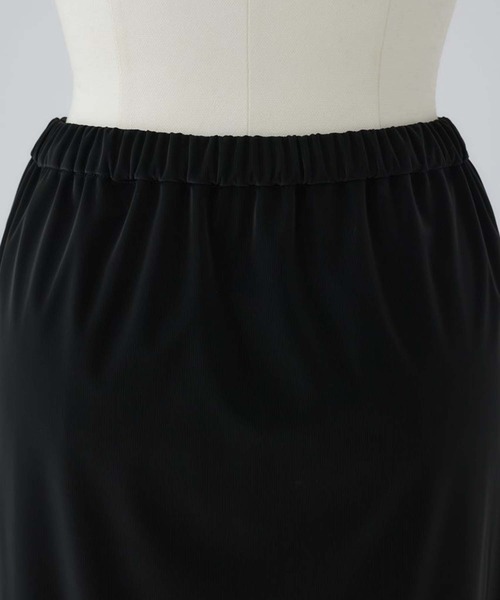 RIM.ARK（リムアーク）の「【RIM.ARK/リムアーク】Shimmer maxi SK/シマーマキシスカート（スカート・レディース・ブラック/ワイン・36/38）」の8枚目の写真