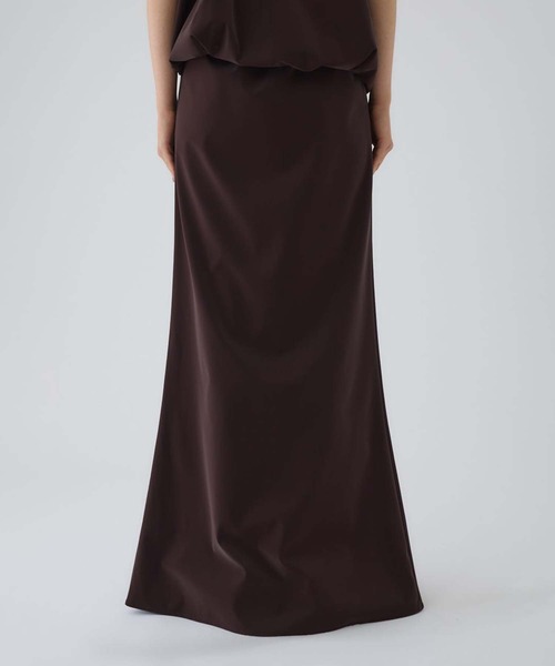 RIM.ARK（リムアーク）の「【RIM.ARK/リムアーク】Shimmer maxi SK/シマーマキシスカート（スカート・レディース・ブラック/ワイン・36/38）」の20枚目の写真