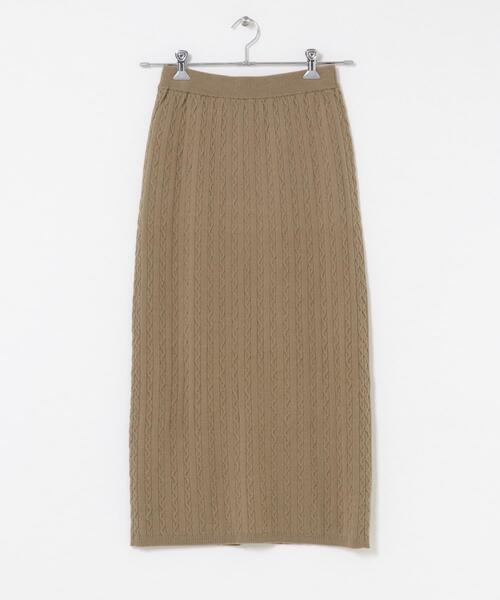 F by ROSSO(エフバイロッソ)の「F by ROSSO ウォッシャブル抗ピルニット+スカート(ニット/セーター・レディース・チャコールグレー/モカ・FREE)」の14枚目の写真