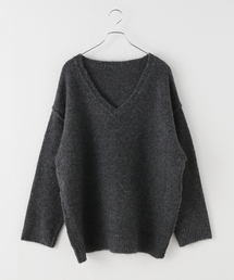 PROVOKE  | 【PROVOKE/プロヴォーク】 super big VN knit(ニット/セーター)