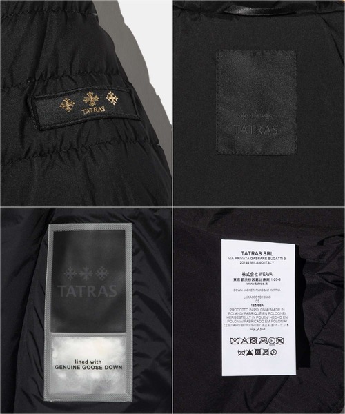 TATRAS(タトラス)の「TATRAS HAAV DOWN JACKET タトラス ハーブ ダウンジャケット(ダウンジャケット/コート・レディース・ネイビー/ブラック/チャコール/グレー系1・4/3/1/2)」の15枚目の写真