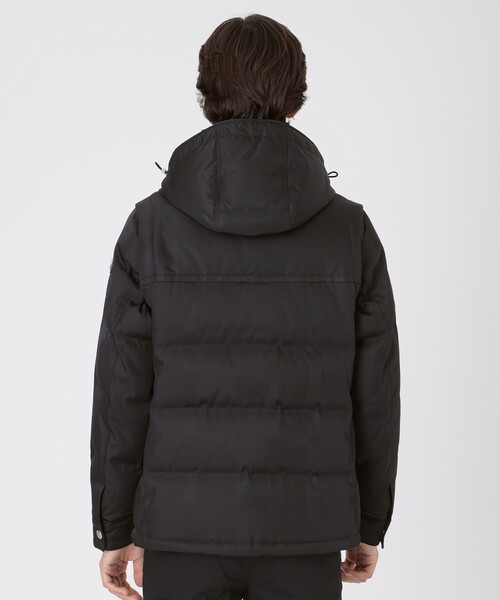 BLACK LABEL CRESTBRIDGE（ブラックレーベル・クレストブリッジ）の「【10th ANNIVERSARY】LIMONTAナイロンシャドーチェックダウン（ブルゾン・メンズ・ブラック・L/M/XL）」の10枚目の写真