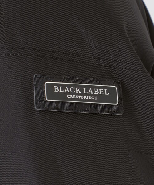 BLACK LABEL CRESTBRIDGE（ブラックレーベル・クレストブリッジ）の「【10th ANNIVERSARY】LIMONTAナイロンシャドーチェックダウン（ブルゾン・メンズ・ブラック・L/M/XL）」の6枚目の写真