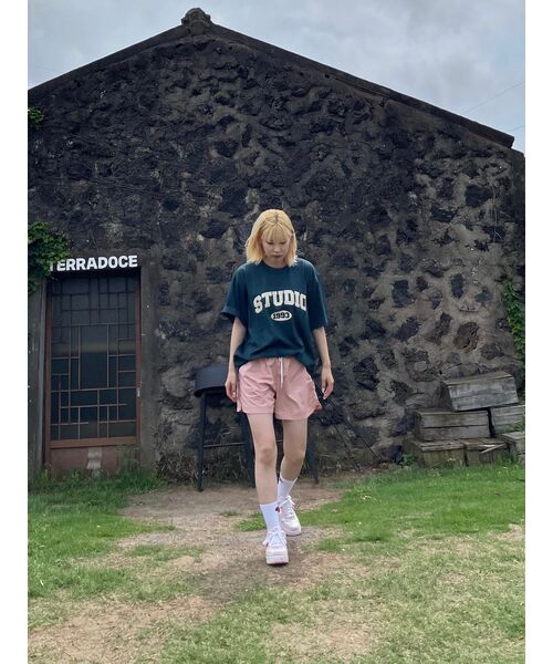 1993STUDIO(1993スタジオ)の「スタジオアーチロゴTシャツ_グリーン(Tシャツ/カットソー・レディース・その他・SMALL/MEDIUM/LARGE)」の14枚目の写真