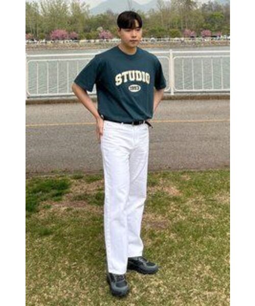 1993STUDIO(1993スタジオ)の「スタジオアーチロゴTシャツ_グリーン(Tシャツ/カットソー・レディース・その他・SMALL/MEDIUM/LARGE)」の18枚目の写真