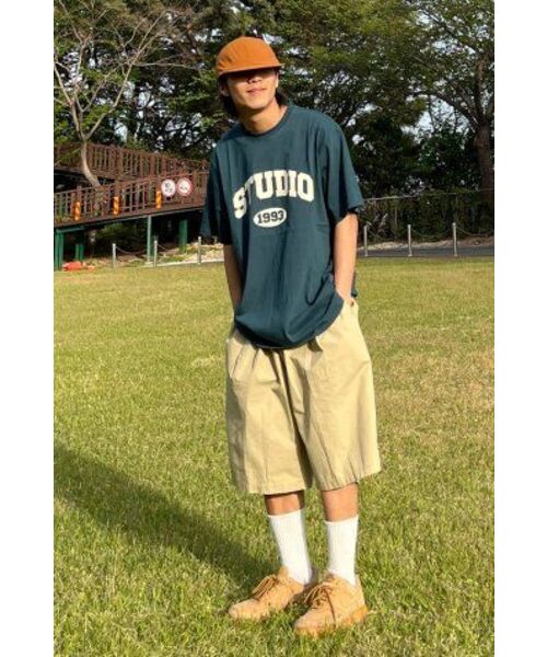 1993STUDIO(1993スタジオ)の「スタジオアーチロゴTシャツ_グリーン(Tシャツ/カットソー・レディース・その他・SMALL/MEDIUM/LARGE)」の21枚目の写真
