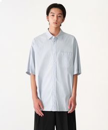 MUSINSA STANDARD（ムシンサスタンダード）の「Relaxed Micro Seersucker Short Sleeve Shirt [Sky Blue]（シャツ/ブラウス）」