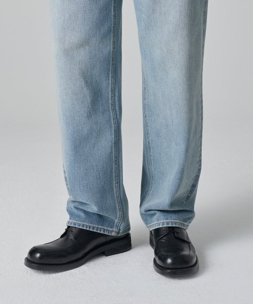 MUSINSA STANDARD（ムシンサスタンダード）の「ルーズストレートデニムパンツ[スカイブルー]（デニムパンツ・メンズ・その他・32/30/31/26/27/28/29）」の9枚目の写真