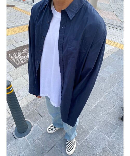 MUSINSA STANDARD（ムシンサスタンダード）の「ルーズストレートデニムパンツ[スカイブルー]（デニムパンツ・メンズ・その他・32/30/31/26/27/28/29）」の14枚目の写真