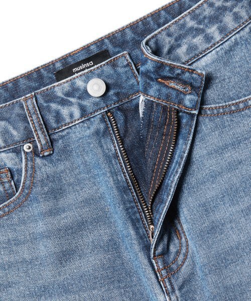 MUSINSA STANDARD WOMAN（ムシンサスタンダードウーマン）の「ウィメンズデニムマキシスカート[ミディアムインディゴ]（スカート・レディース・その他・SMALL/MEDIUM/LARGE/X-SMALL）」の6枚目の写真