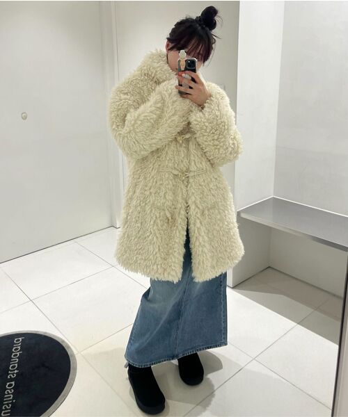 MUSINSA STANDARD WOMAN（ムシンサスタンダードウーマン）の「ウィメンズデニムマキシスカート[ミディアムインディゴ]（スカート・レディース・その他・SMALL/MEDIUM/LARGE/X-SMALL）」の13枚目の写真