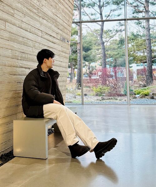 MUSINSA STANDARD(ムシンサスタンダード)の「ストレートデニムパンツ【クリーム】(デニムパンツ・メンズ・その他・29/30/31/33/26/27/28/40/38/42/36/34/32)」の14枚目の写真