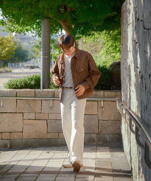 MUSINSA STANDARD(ムシンサスタンダード)の「ストレートデニムパンツ【クリーム】(デニムパンツ・メンズ・その他・29/30/31/33/26/27/28/40/38/42/36/34/32)」の21枚目の写真