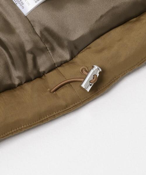 THE GOODLAND MARKET（ザグッドランドマーケット）の「cwtch　HIGHNECK VEST（ダウンベスト・レディース・ブラック/ベージュ・FREE）」の12枚目の写真