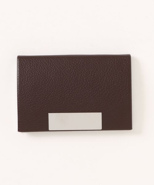 Fun & Daily（ファンアンドデイリー）の「F&D : PUレザー名刺入れ（名刺入れ・メンズ・ブラック/ブラウン/レッド・FREE）」の7枚目の写真