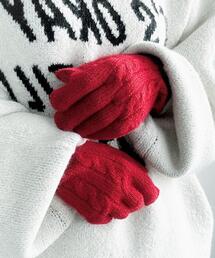 手袋（レッド/赤色系）ファッション通販 - ZOZOTOWN
