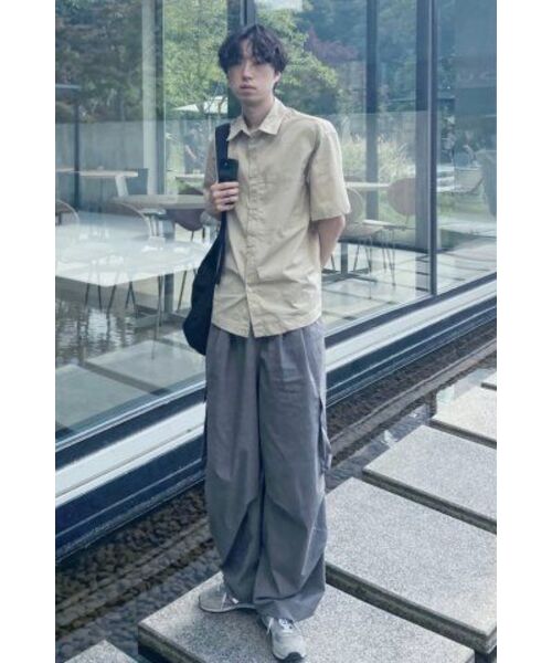 NODU（ノードユー）の「カーゴタックストリングワイドパンツ[チャコール]（その他パンツ・レディース・その他・SMALL/LARGE/MEDIUM）」の21枚目の写真