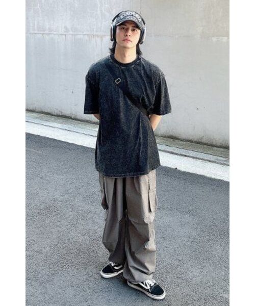 NODU（ノードユー）の「カーゴタックストリングワイドパンツ[チャコール]（その他パンツ・レディース・その他・SMALL/LARGE/MEDIUM）」の22枚目の写真